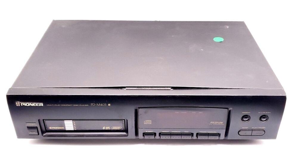 Pioneer PD-M403 6 Disc Multi Play Compact Disc CD Changer Tested Working ✅